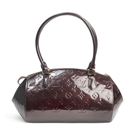 louis vuitton amarante monogram vernis sherwood pm bag